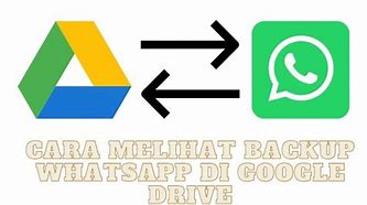 Google Drive Penuh Karena Whatsapp